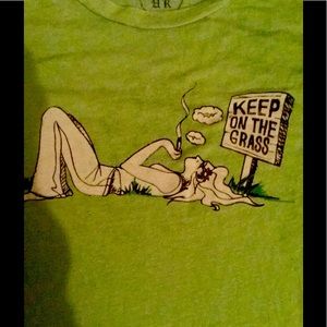 Urban outfitters Keep on the grass T
